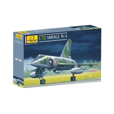 HELLER 1/72 PLASTIC MODEL KIT MIRAGE IV A HLL80351