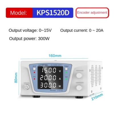 High Power Adjustable DC Voltage Regulator Plating Aging Programmable Controller