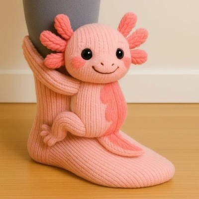 3D Cute Animals Socks Knitted Animals Floor Socks Unisex Funny Warm Winter Gifts