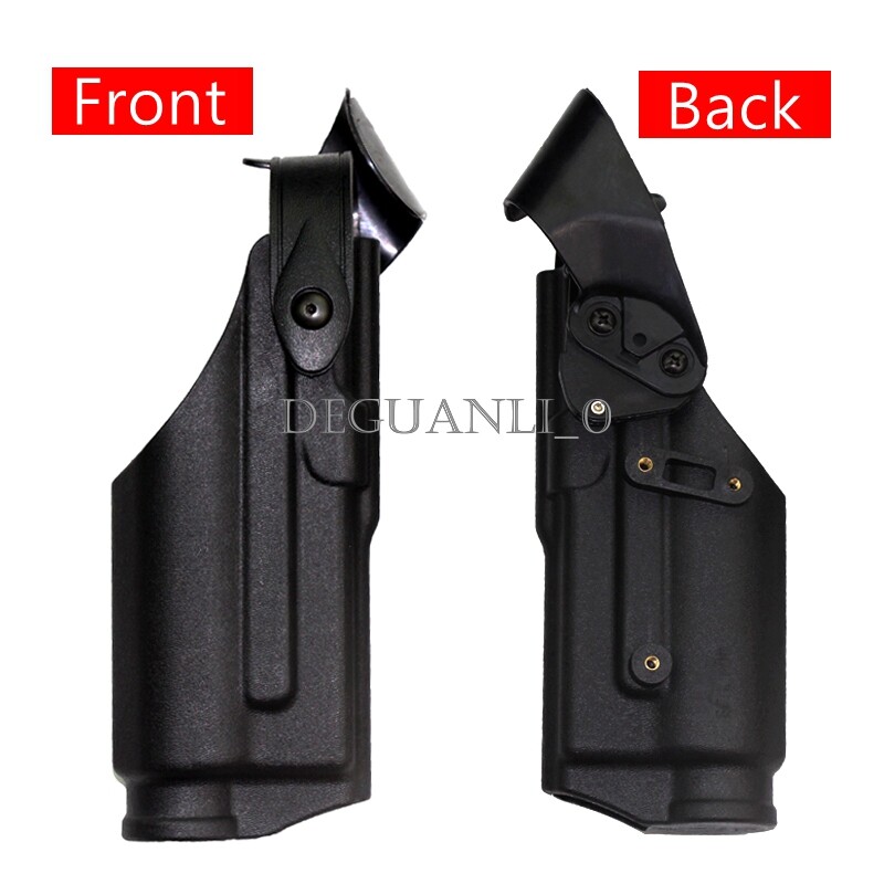 Military Tactic Automatic Locking Duty Flashlight Holster for Glock G17