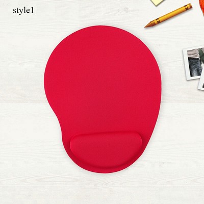 Solid Color Mouse Pad Wrist Strap Protection Office Equipment Classic Multicolor