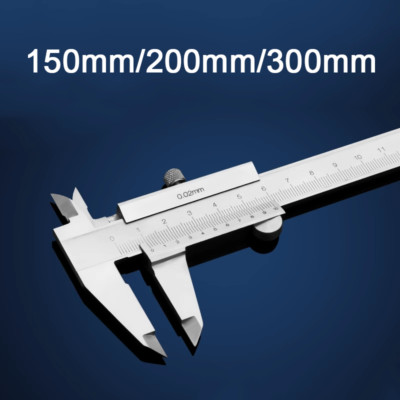 Vernier Caliper Standard 150mm-300mm Integral Closed Stainless/Open Carbon Steel
