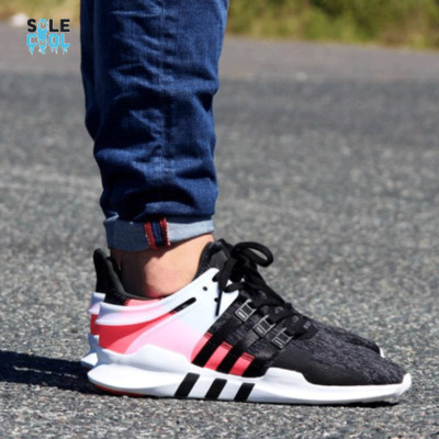 Adidas Mens EQT Support ADV  Black Running Shoes Sneakers BB0543