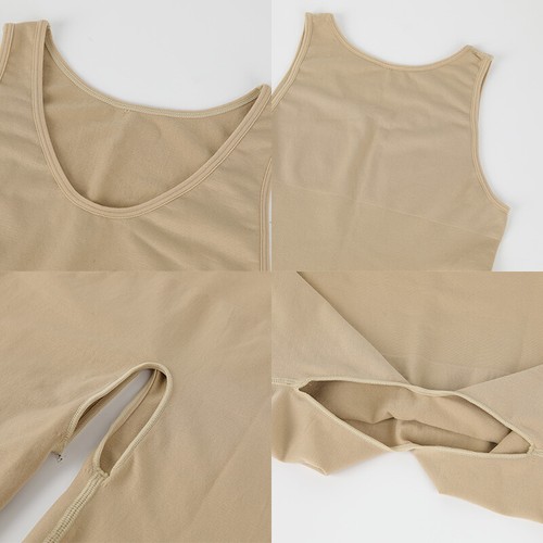 Men Full Body Shaper Belly Compression Shapewear Bodysuit Tummy Control Girdle