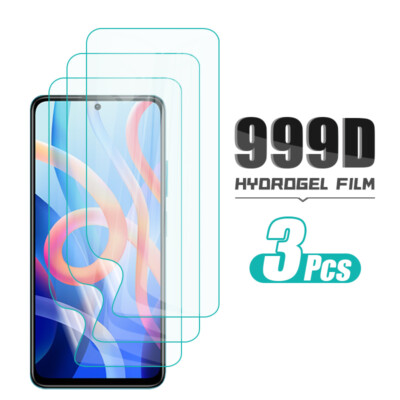 For Xiaomi Mi 12T Redmi Note 11 10 9 8 Pro Hydrogel Film Soft Screen Protector