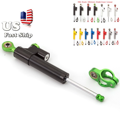 For ZX6R ZX7R ZX10R 14R Z750 Z100 Ninja250r Steering Stabilizer