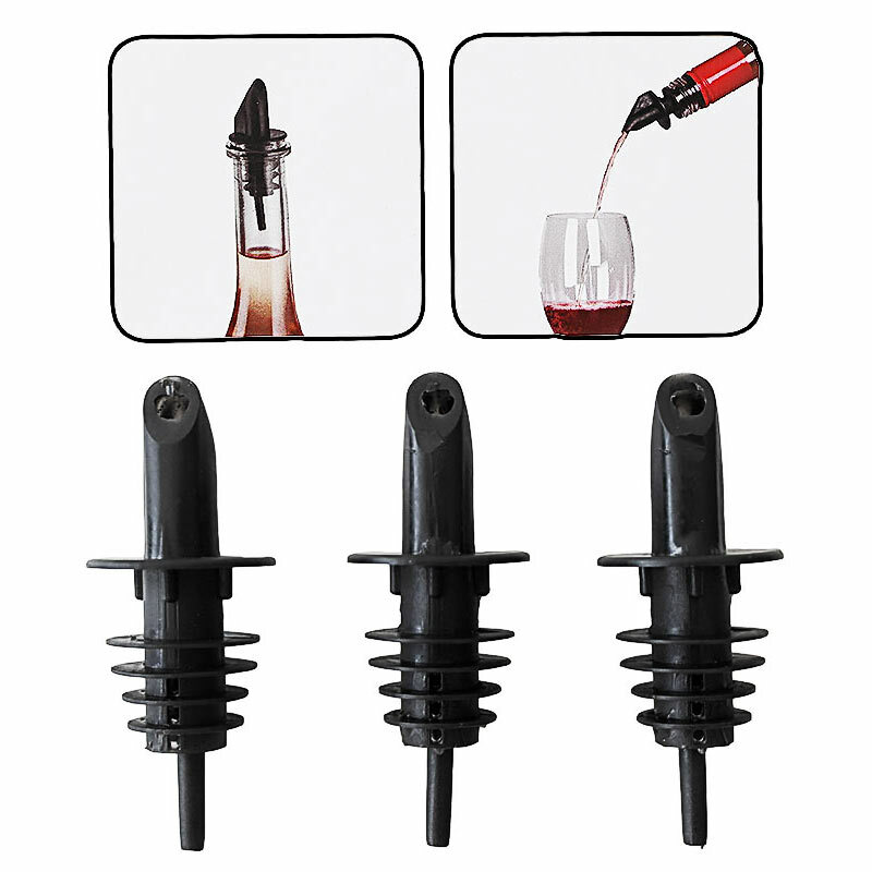 3 x Flaschenausgießer Weinausgießer Ausschenker Schnapsausgießer Ausgießer Öl
