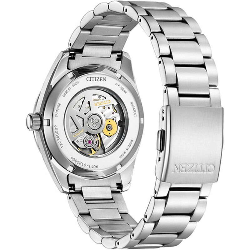 Pre-owned Citizen Collection Mechanical Nb1050-59l Automatic 24 Jewels Men`s Watch Japan