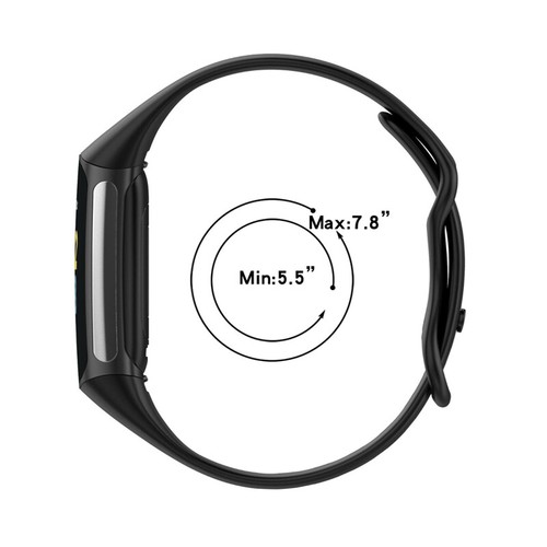 Replacement Silicone Band Strap Wristband For Fitbit Charge 5 Charge 6