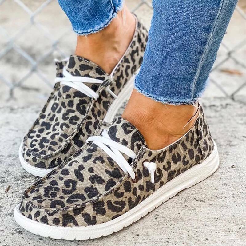 Women Pumps Slip On Flat Loafers Trainers Sneakers Casual Comfy Boat Shoes Size