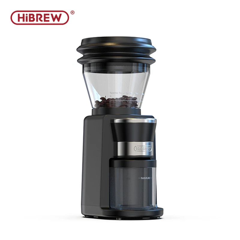 HiBREW Automatic Burr Mill Electric Coffee Grinder with 34 Gears for Espresso