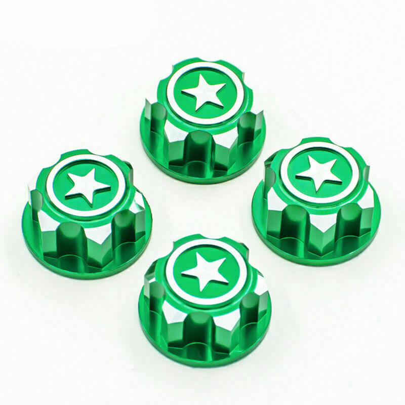 Metal Hex Wheel Nuts Dustproof for  X-MAXX Summit RC Car 17mm Mount