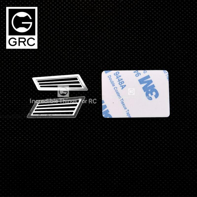 Both-side Stainless Steel Grille Sheets for TRX4 TRX6 Benz G500 G63