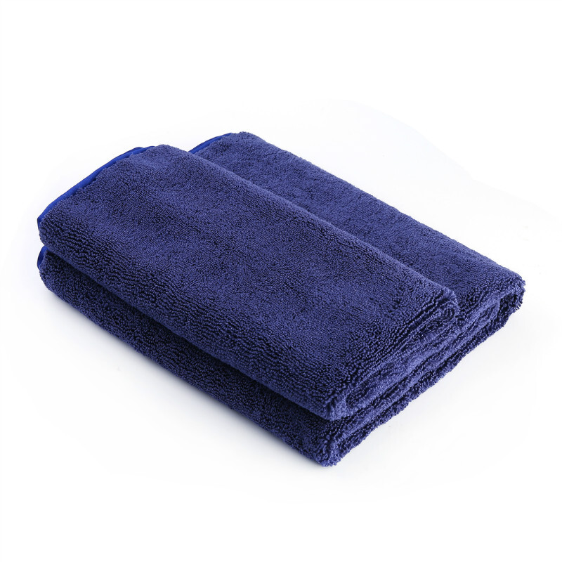Carcarez Large Water Absorbing Car wash Microfiber Drying Towel Hemming 25 x 36"