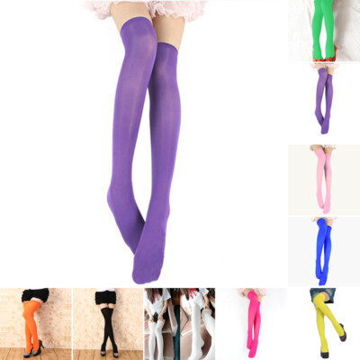 Damen Overknees Strümpfe Lange Socken Stulpen
