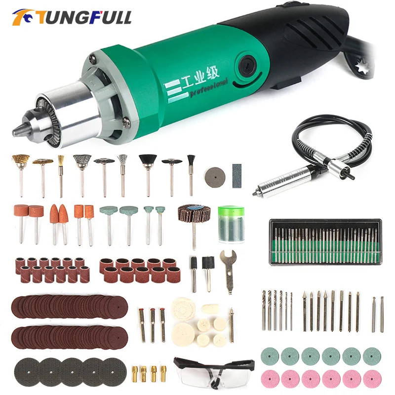 Mini Dremel 480W Engraving Pen Grinder Woodworking Variable Speed Electric Tools