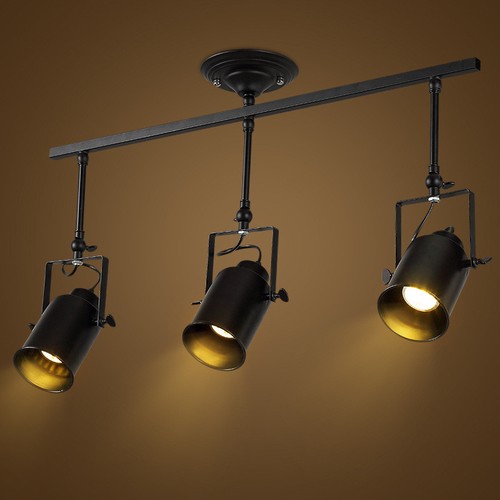 Flush Mount Ceiling Lights Led Spot Lights Bar Lamp Kitchen Black