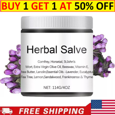 Organic Essence Balm 4oz/114g - Comfrey Organic Essence Salve Cream Ointment