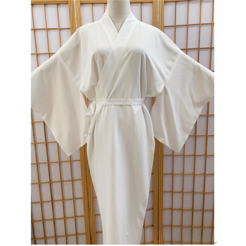 Unisex Chiffon Yukata Kimono Men Women Japanese Bathrobe