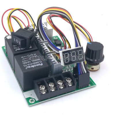 DC10-55V 40A PWM Speed Regulator Function DC Brush Motor Controller Switch