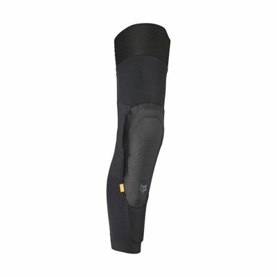 Fox Racing Launch Elite Black Knee Shin Guard