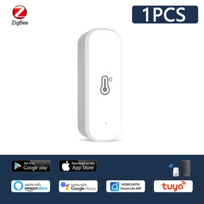 Tuya Zigbee/WiFi Smart Temperature And Humidity Sensor Doodle Smart Home Smart L