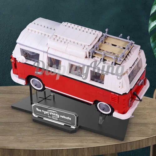 Display King - Acrylic display stand for Lego Volkswagen Camper Van 10220