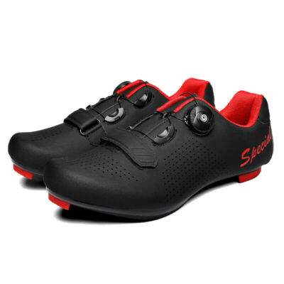 Professional Road Cycling Shoes Men Outdoor Bike Included SPD Cleat Bicycle/ NEW