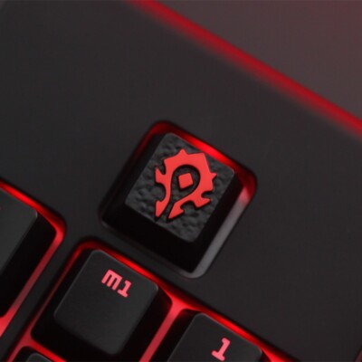 WOW Game Theme Keycap Horde Alliance Key cap For Cherry MX Mechanical Keyboard