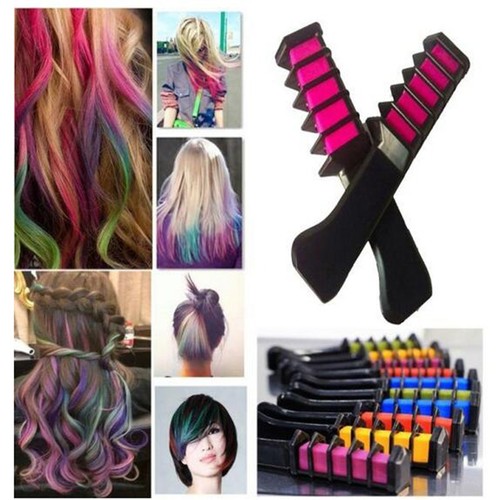 Hot Sale Diy Temporary Hair Color Streaked Dye With Comb Hair