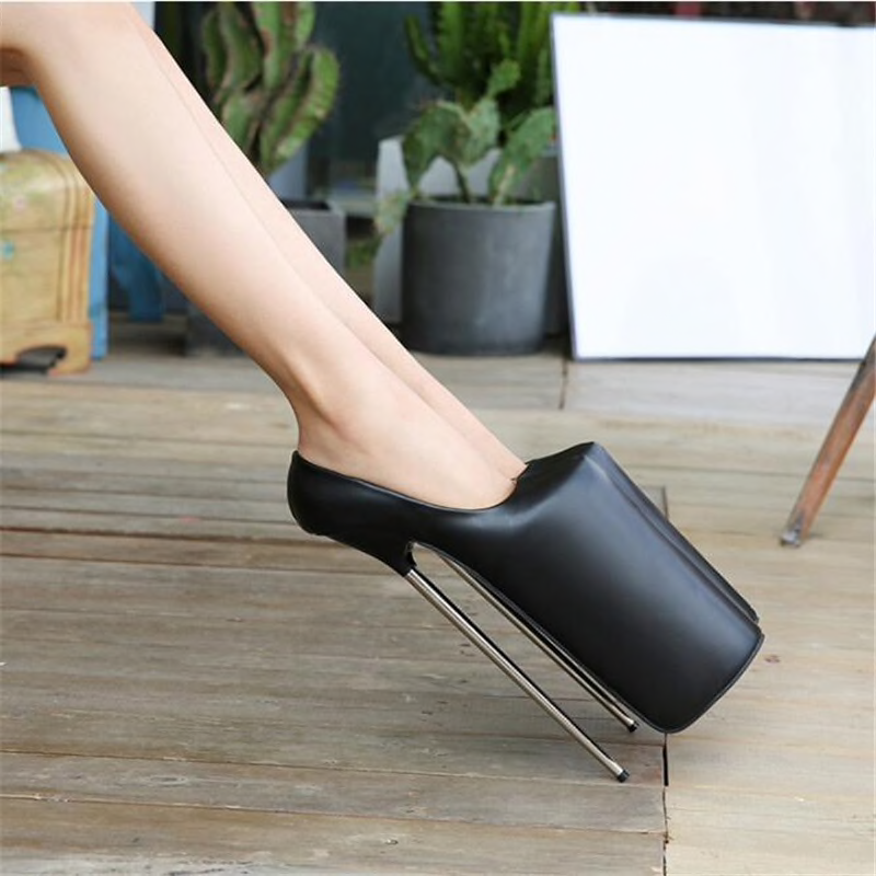 stiletto platform high heels