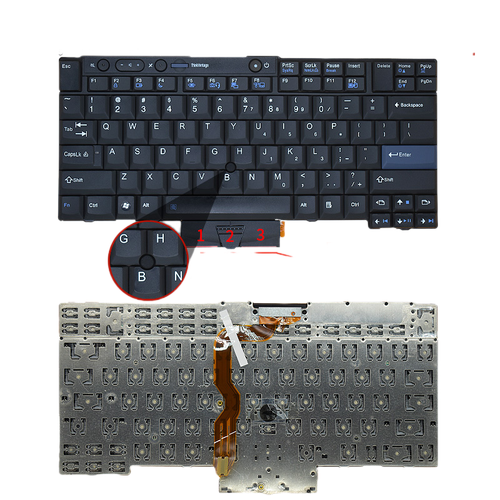 Laptop keyboard for Lenovo IBMThinkpad T410T520 W510 X220I T420 T400S US Layout