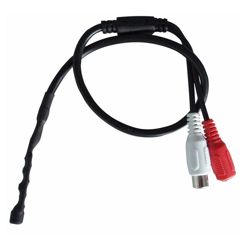 Mic Audio Spy Hidden Microphone Cable for CCTV Security Surveillance Camera DVR 741725934033 eBay