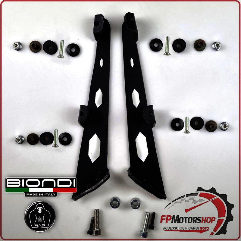 KIT ATTACCHI PARABREZZA PER SCOOTER KYMCO PEOPLE S 125/150 18> BIONDI 8500482