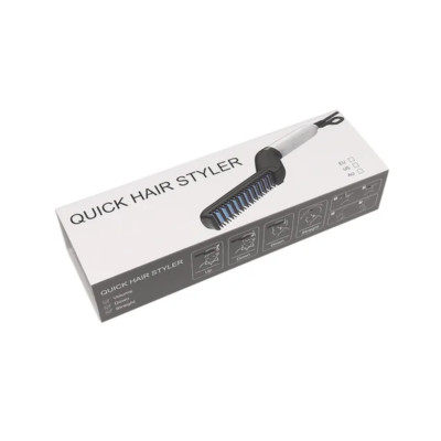 Multifunctional Quick Hair Beard Straightener Men'S Hair Straightening Flat Iron
