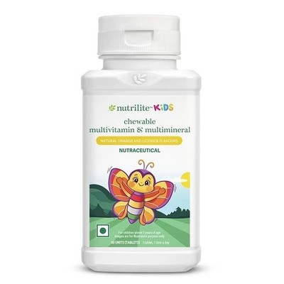 Nutrilite Kids Chewable Multivitamin & Multimineral 60 Tablets