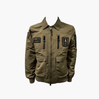 

Мужская куртка Aeronautica Militare AB2071 Jacket Pilot Green Pilot Arrows Trico