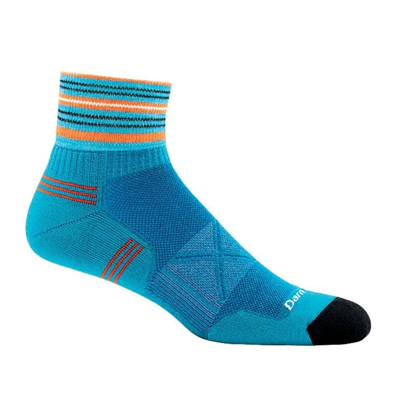 Darn Tough Vermont Mens 1//4 Merino Wool Ultra-Light Athletic Socks