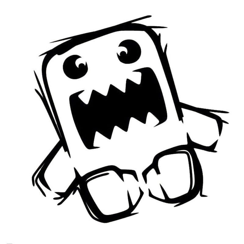 4x DOMO ANGRY Vinyl Decals, JDM, ACURA, FUNNY, TURBO, Car HONDA 4.5INX3IN