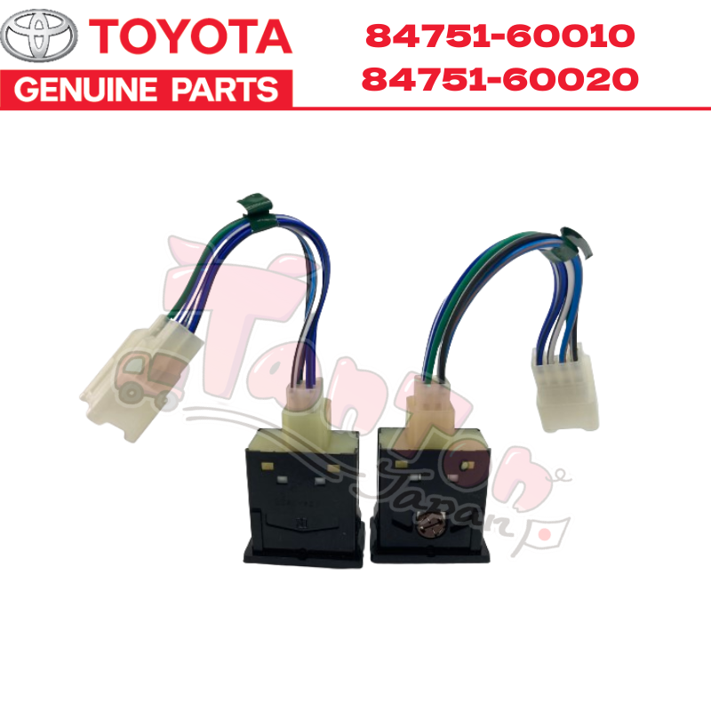しほぉん Toyota Genuine Seat Heater Switch LH RH Landcruiser 84751-60010