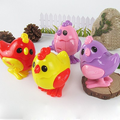 Clockwork Funny Toy Cartoon Jumping Chicken Clockwork Car Educational Toys Gift