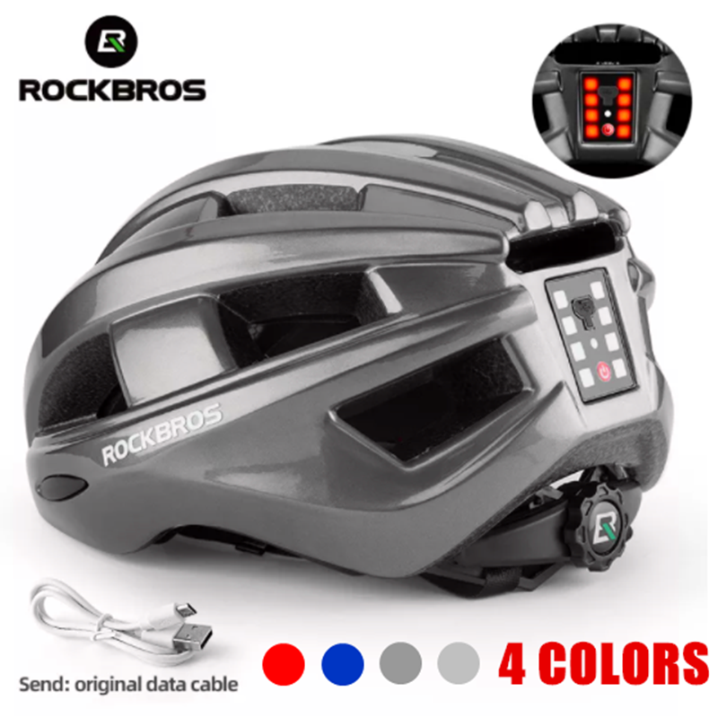 Urban Cycling Helmet With Tail Light Eps Mtb Road Bike Helmets