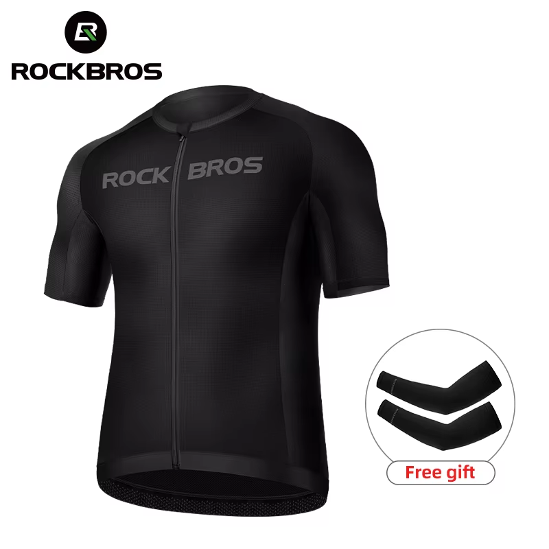 Cycling Jersey Summer Bicycle Skin-Friendly Breathable Short Sleeve Sports Quick