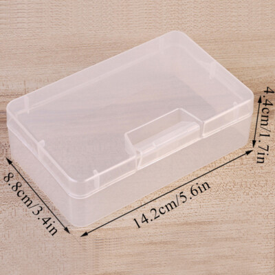 Transparent Box Mini Multifunctional Plastic PP Surable Storage Tool Rectangular