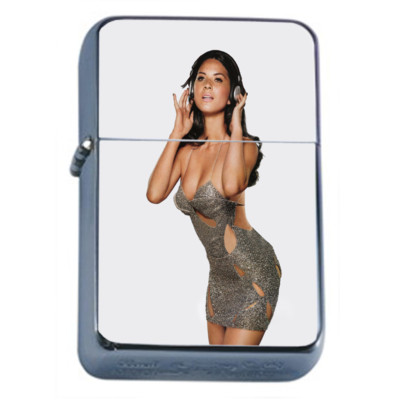 Oklahoma Pin Up Girls D3 Flip Top Oil Lighter Wind Resistant 