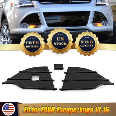 For Ford Kuga Escape 2013 2014 2015 2016 Left Right Bumper Fog Light Cover Bezel
