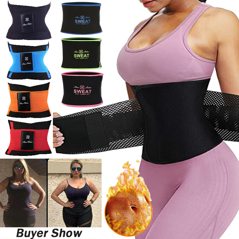 Waist Trainer Women Waist Cincher Trimmer Belt Sports Gidle Hot Power Slimming