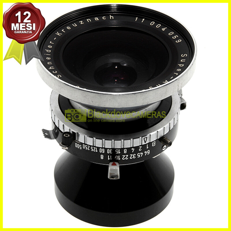 フィルムカメラ Schneider Kreuznach SuperAngulon 90mm f8 Schneider Kreuznach Super Angulon 90mm f8 large format lens