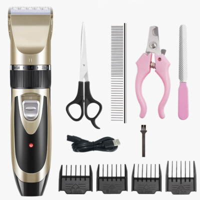 Cortadora de Pelo Cortapelos Profesional Para Perros Maquina Cortar Pet Grooming