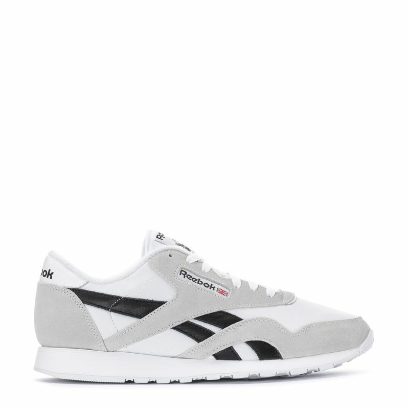 НОВЫЕ мужские кроссовки Reebok Classic Nylon GY0507 White Black Grey
